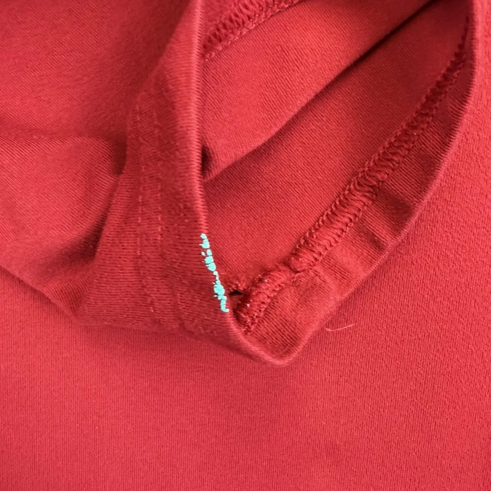 Mountain‎ Hardwear Pullover Mens XL Red Quarter Zip Long Sleeve Running Top